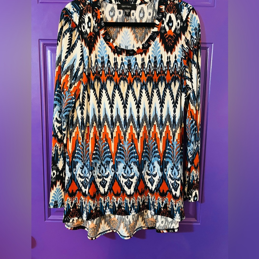 Karen Kane Multicolored Blouse